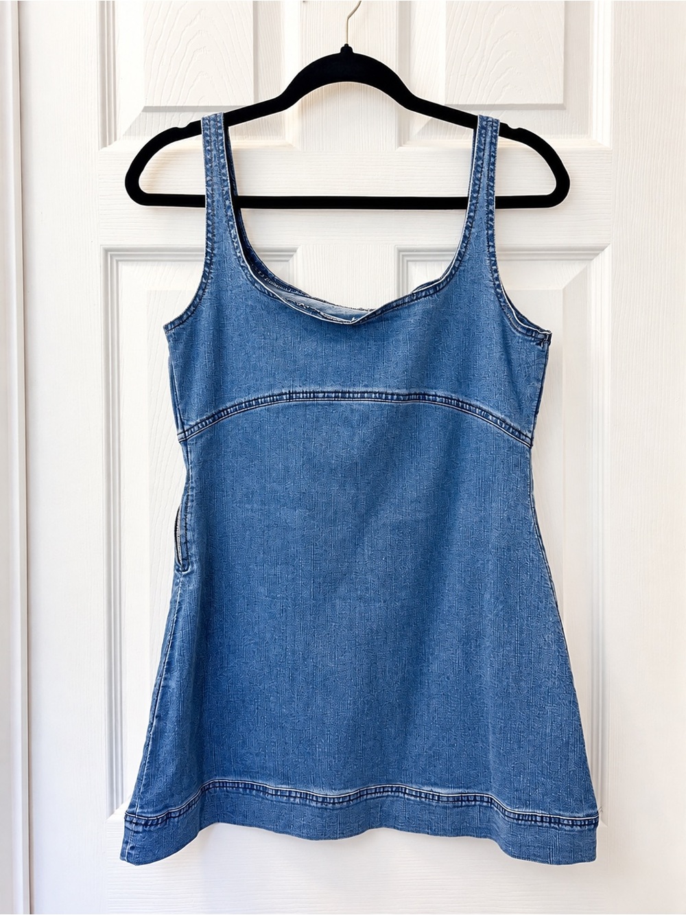 Forever 21 Light Blue Denim Tank Dress